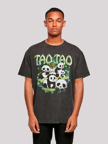 T-Shirt 'TaoTao Thunders Legacy' F4NT4STIC en noir : devant