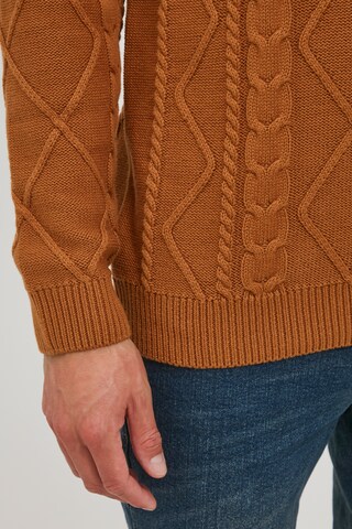 !Solid Strickpullover 'SDTerence' in Braun
