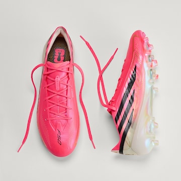 Chaussure de foot 'F50 Hyperfast Elite' ADIDAS PERFORMANCE en rose