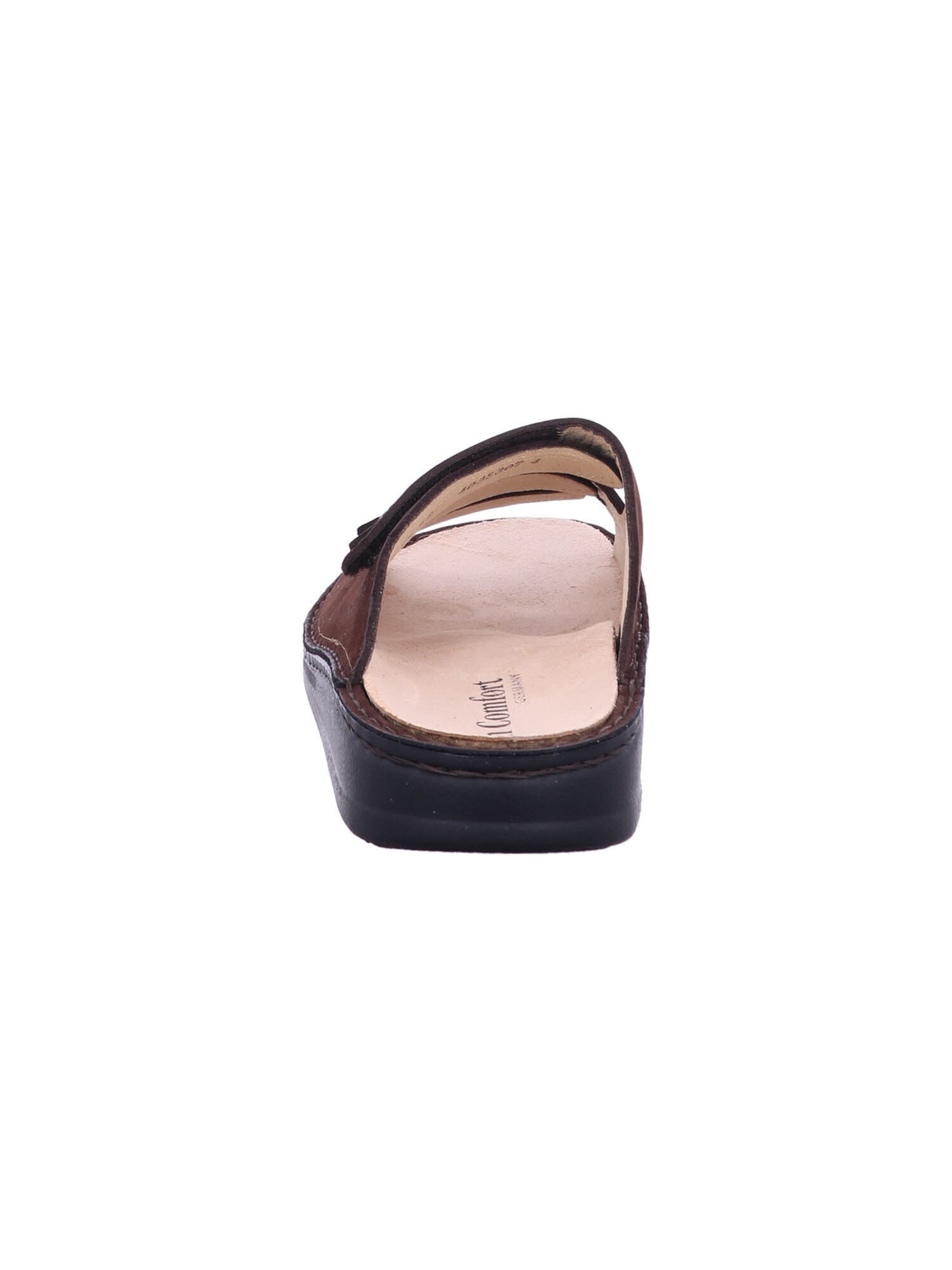 Finn Comfort Mules 'KORFU' in Silver