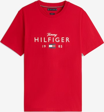TOMMY HILFIGER Shirt 'BRAND LOVE' in Rood: voorkant