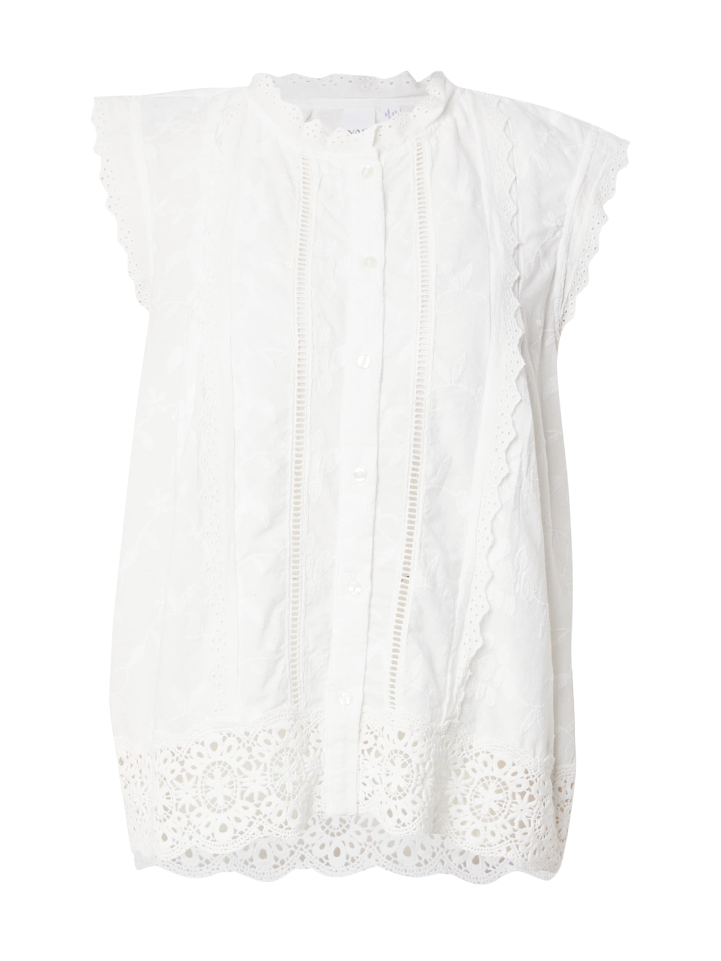 YAS Bluse 'YASMINO' in Weiß: Vorderseite