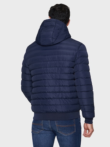 Threadbare Between-Season Jacket 'Bescot' in Blue