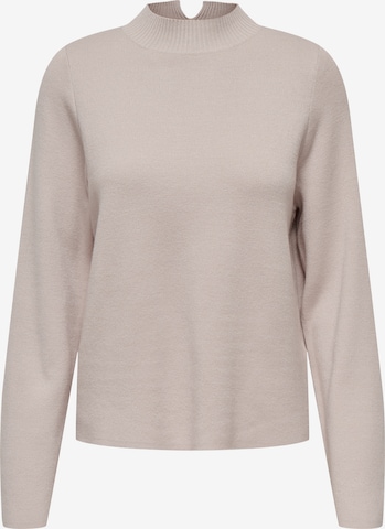 Pull-over 'ONLFRIDA' ONLY en gris : devant