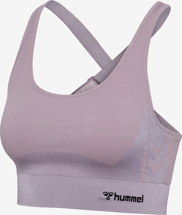 Hummel Bustier Sport-BH in Pink