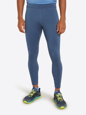 ICEBREAKER Skinny Sports trousers 'Mer Speed' in Blue: front