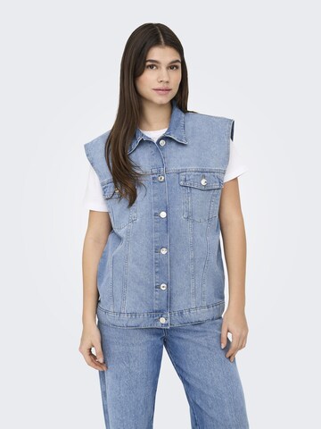 Gilet 'ONLMyrna' ONLY en bleu