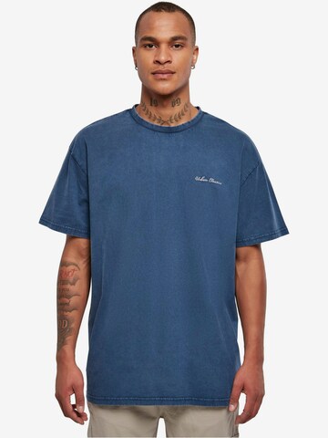 T-Shirt Urban Classics en bleu : devant