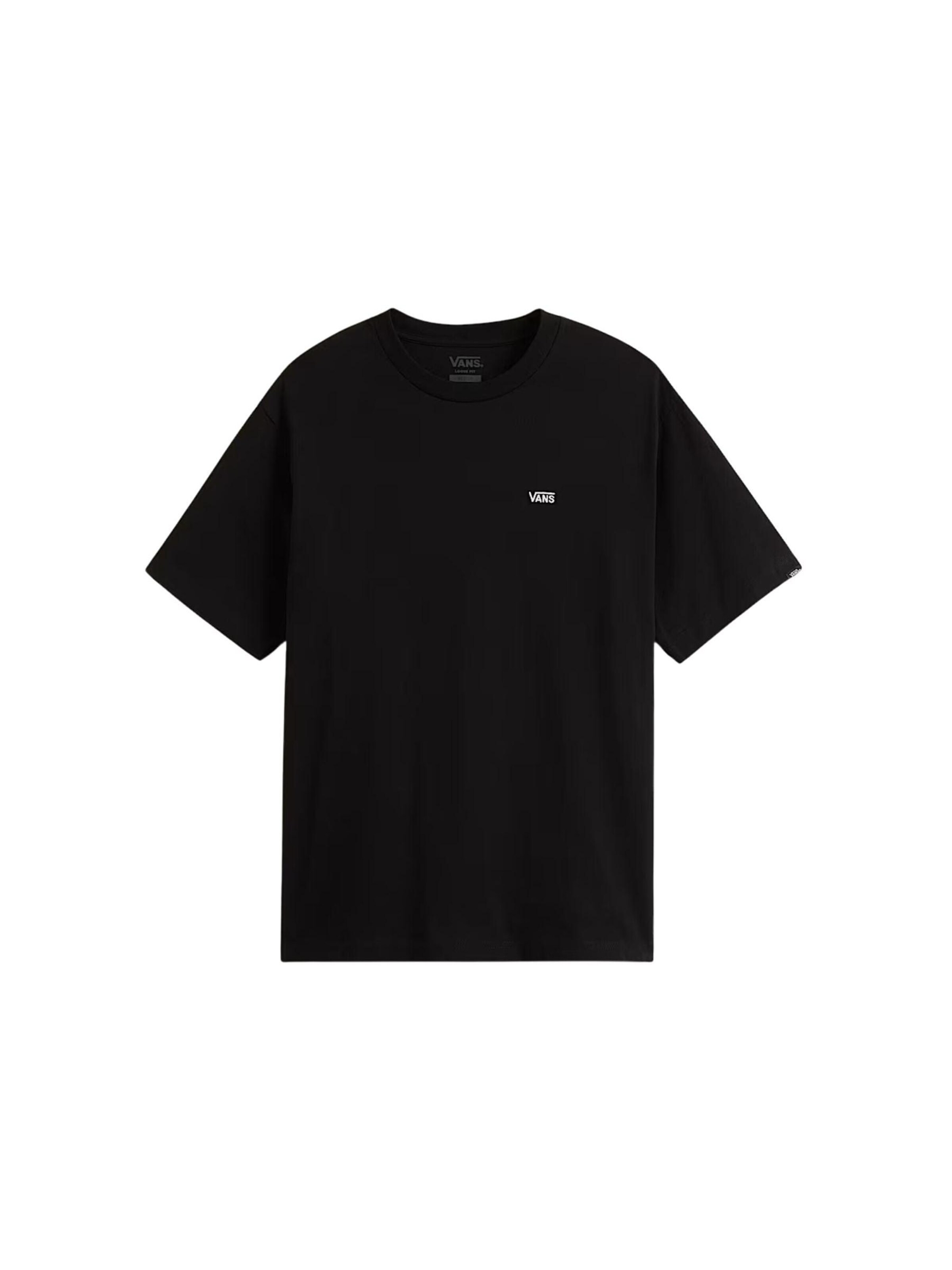 VANS Paita 'VANS LEFT CHEST SS T-SHIRT' värissä musta: etupuoli