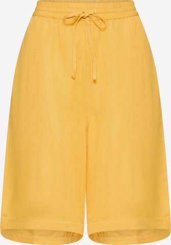 CAMEL ACTIVE Bermuda Shorts mit Tunnelzug in Gelb: Vorderseite