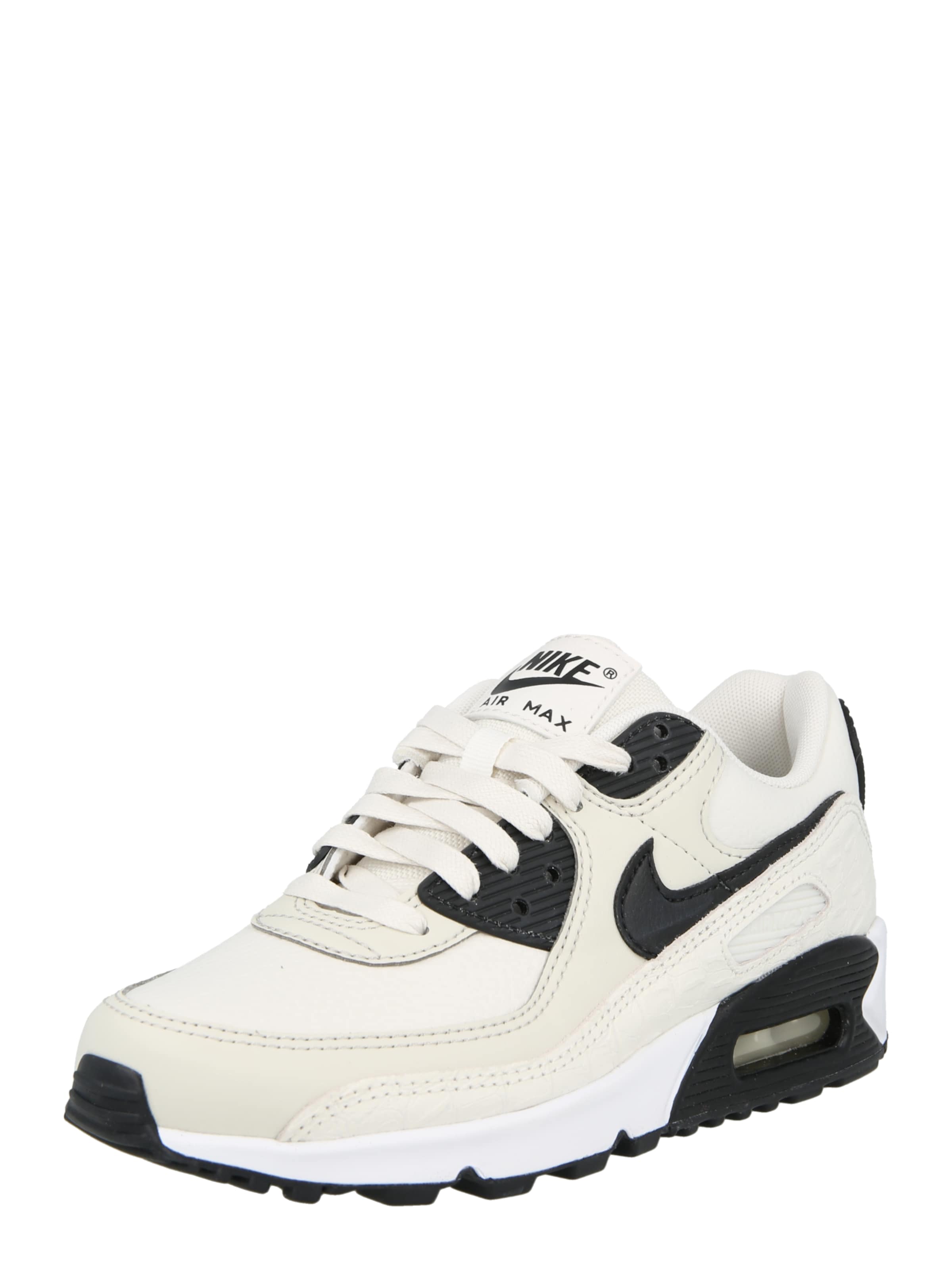 Nike Sportswear Низкие кроссовки 'Air Max 90' в Бежевый: спереди