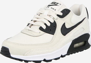 Nike Sportswear Низкие кроссовки 'Air Max 90' в Бежевый: спереди