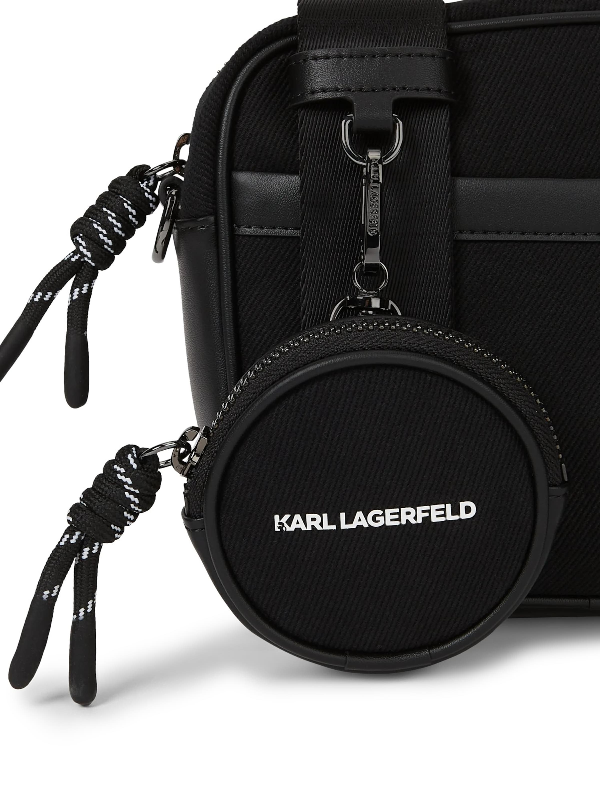 Karl Lagerfeld Kameraväska 'Ikon' i svart