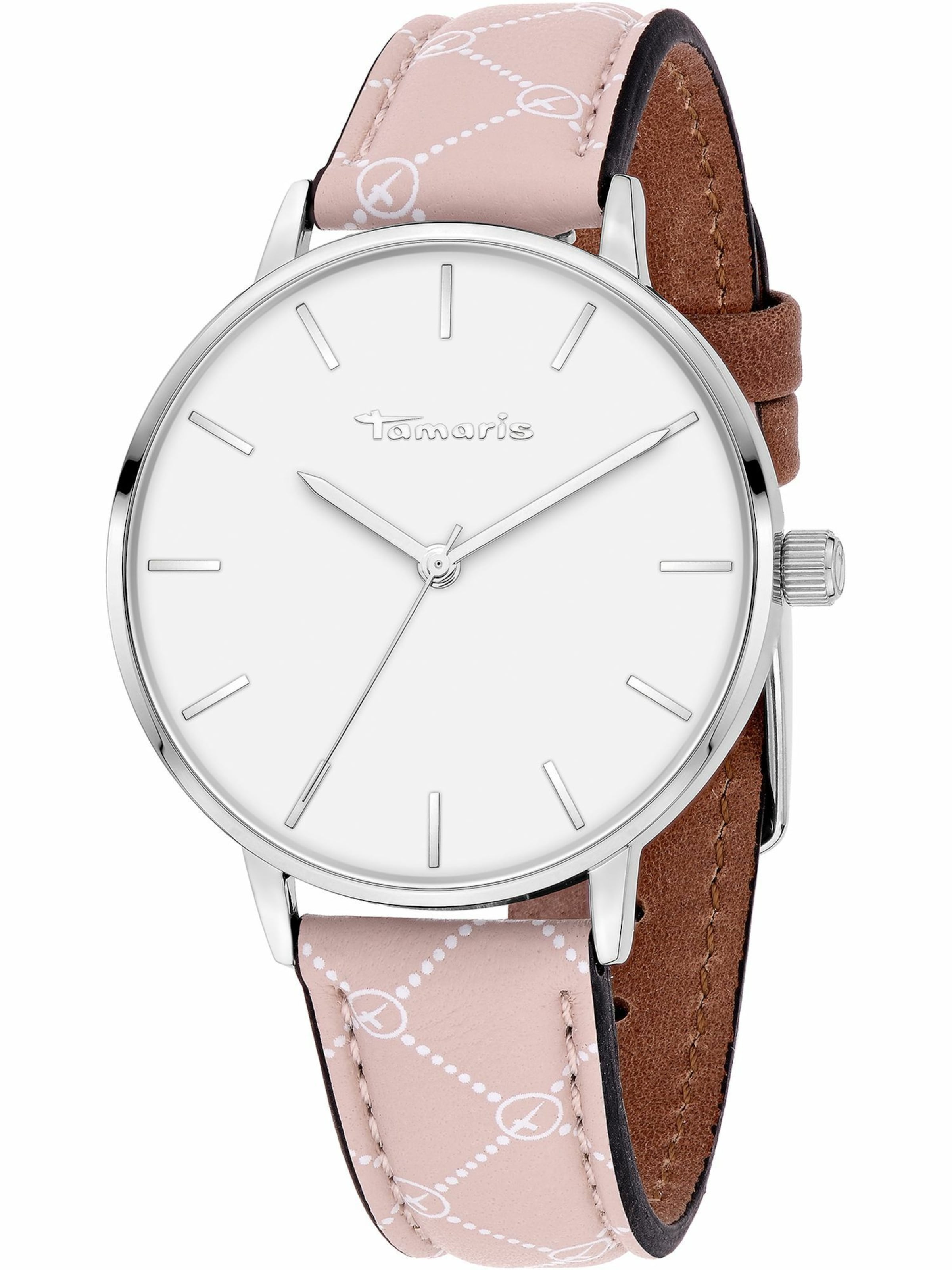 Tamaris Uhr in Pink: Vorderseite
