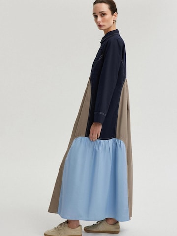Robe 'Color Block Dress' Touché Privé en bleu
