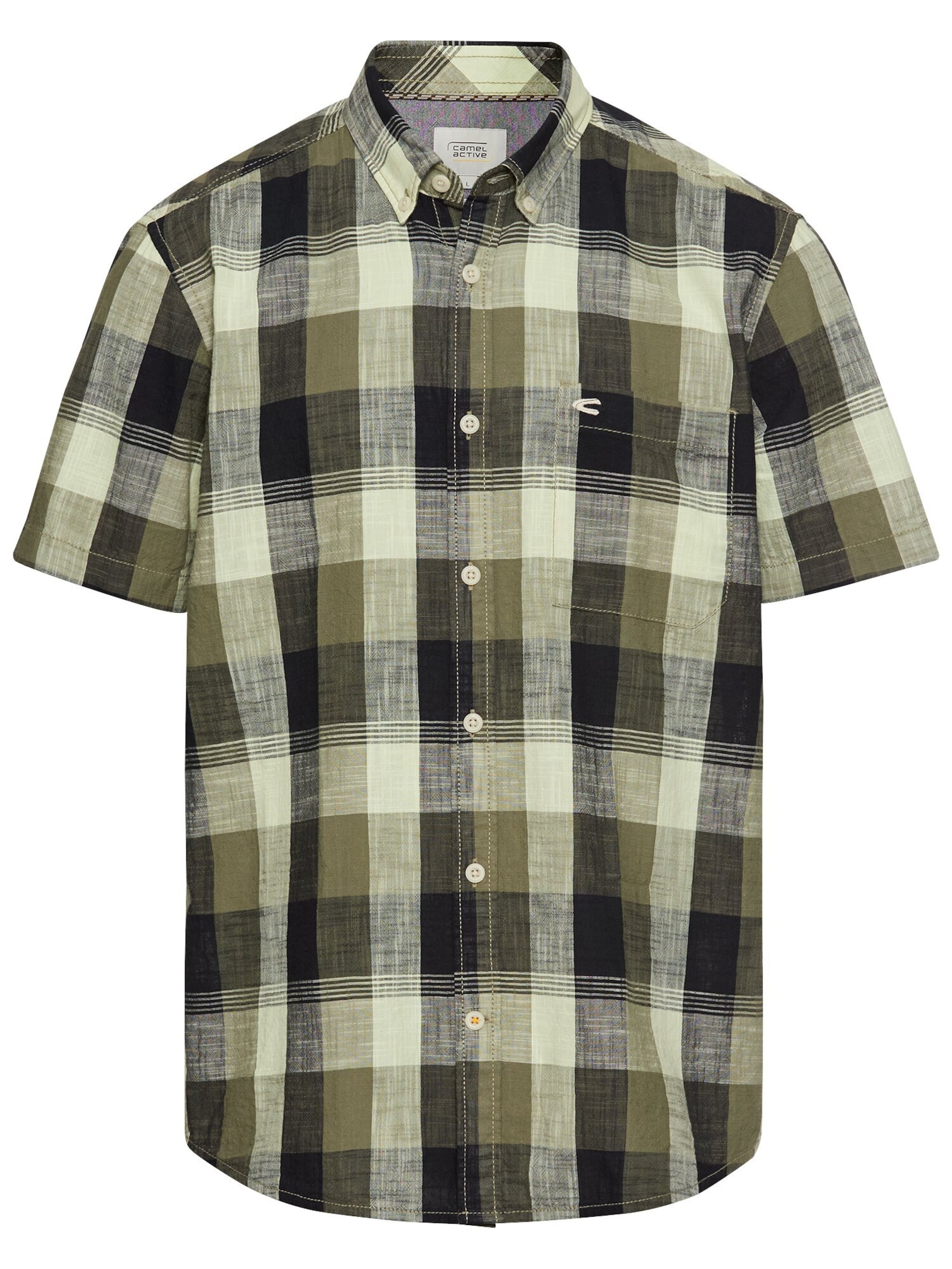 CAMEL ACTIVE Regular Fit Skjorte i grøn: forside