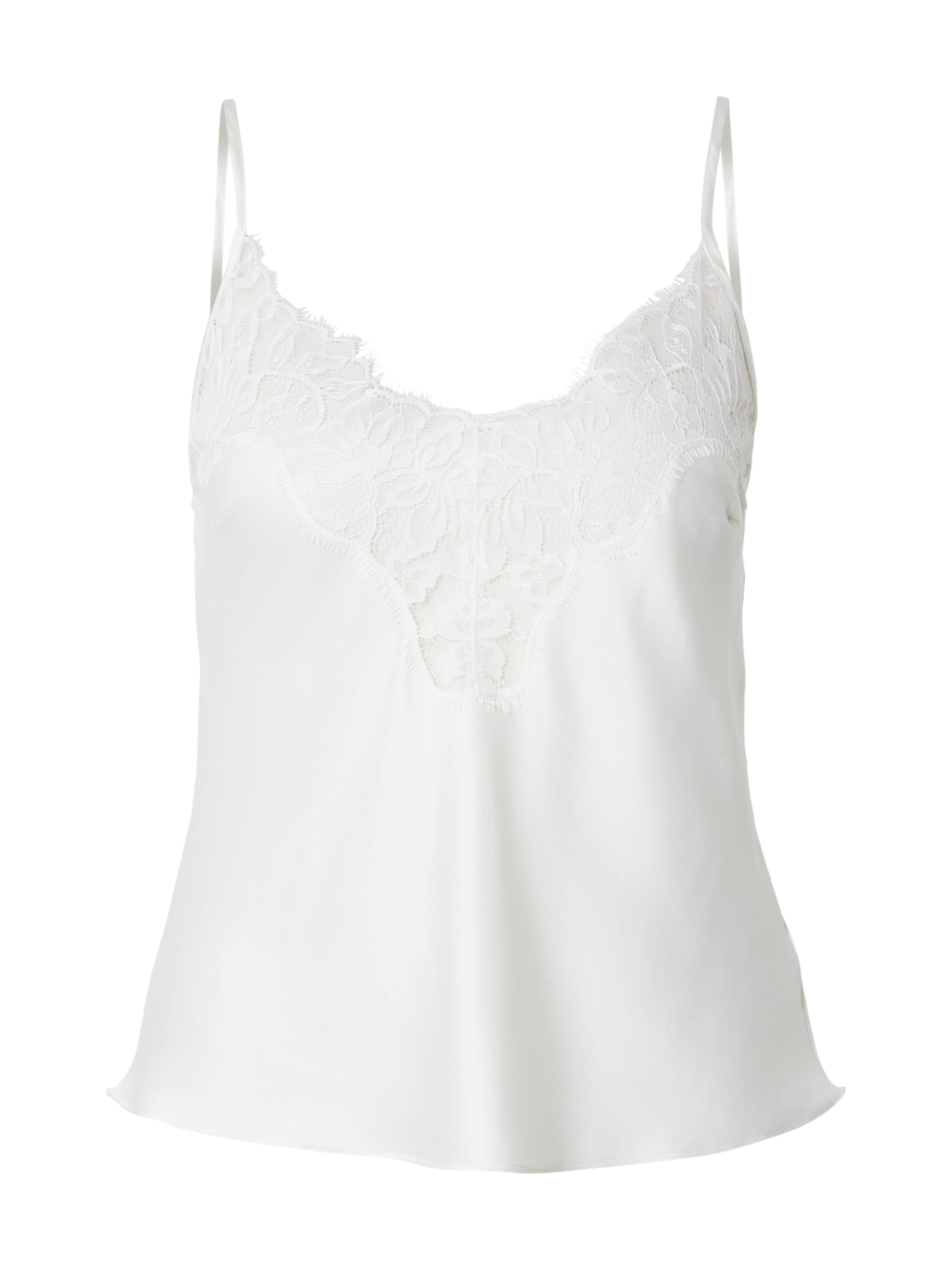 Hunkemöller Pyjamapaita 'Valerie' värissä valkoinen: etupuoli