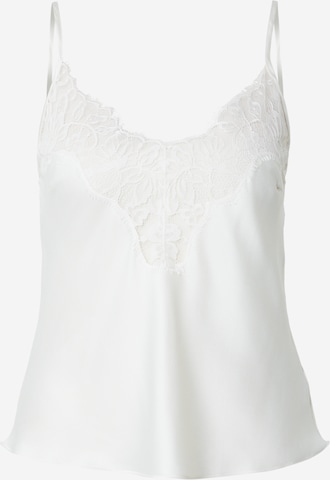 Hunkemöller Pyjamapaita 'Valerie' värissä valkoinen: etupuoli