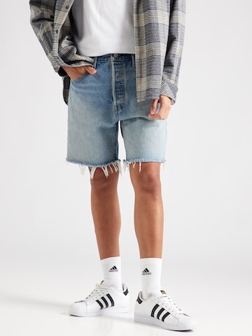 LEVI'S ® Обычный Джинсы '501® '93 Cut-Off Shorts' в Синий: спереди