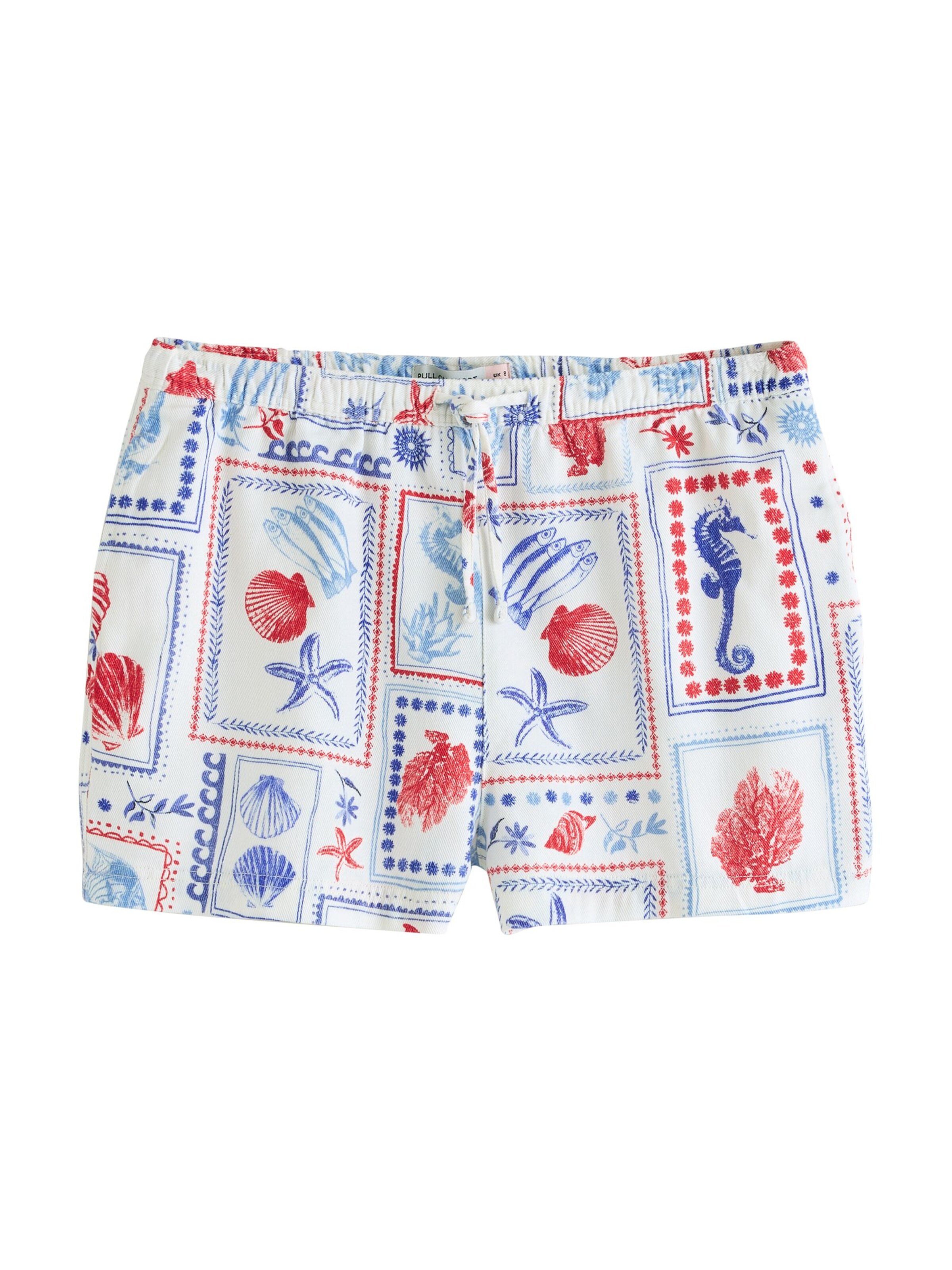 Next Shorts in Weiß: Vorderseite