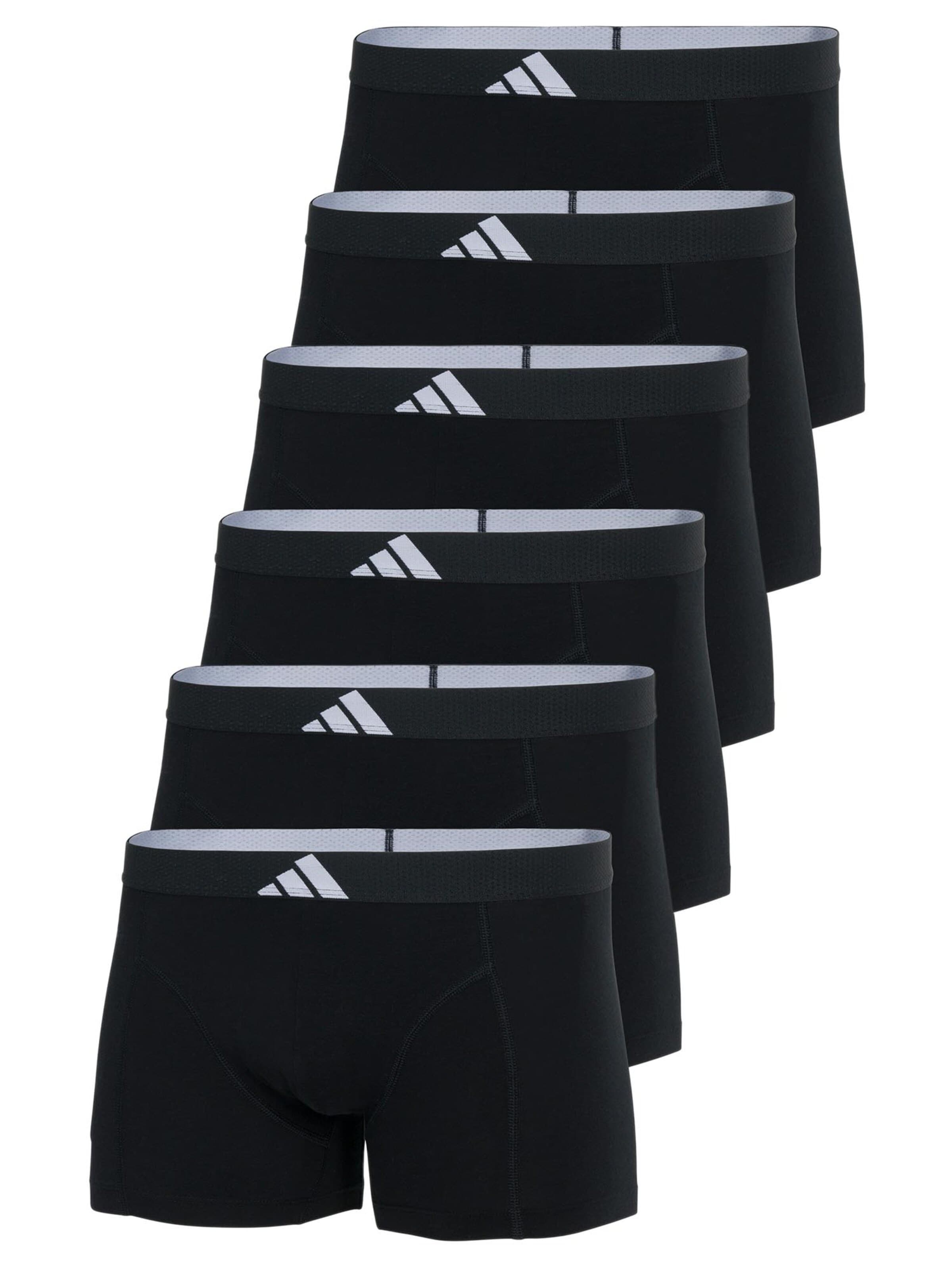 ADIDAS SPORTSWEAR Boxer shorts 'Active Flex Cotton Body' in Black: front