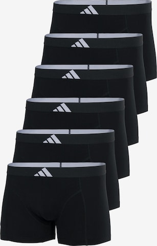 ADIDAS SPORTSWEAR Boxer shorts 'Active Flex Cotton Body' in Black: front