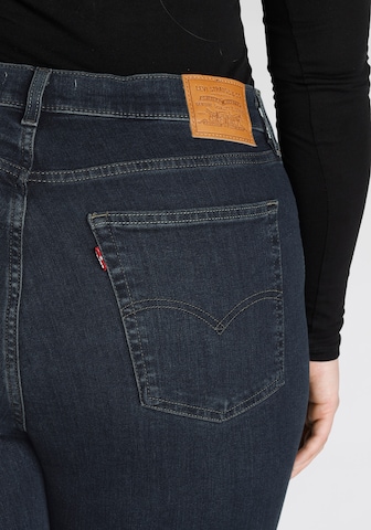 Levi's® Plus Flared Jeans '726 PL HR Flare' i blå