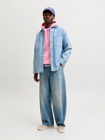 JACK & JONES Sweatshirt 'JORFrederiks Berg' in Pink