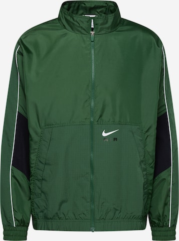 Nike Sportswear Tussenjas 'AIR' in Groen: voorkant