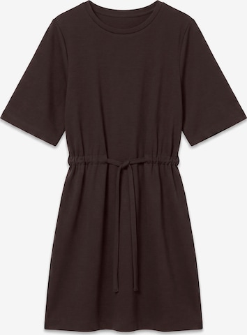 VERO MODA Gebreide jurk 'AWSigga' in Bruin: voorkant