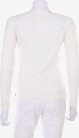 H&M Longsleeve-Shirt S in Weiß