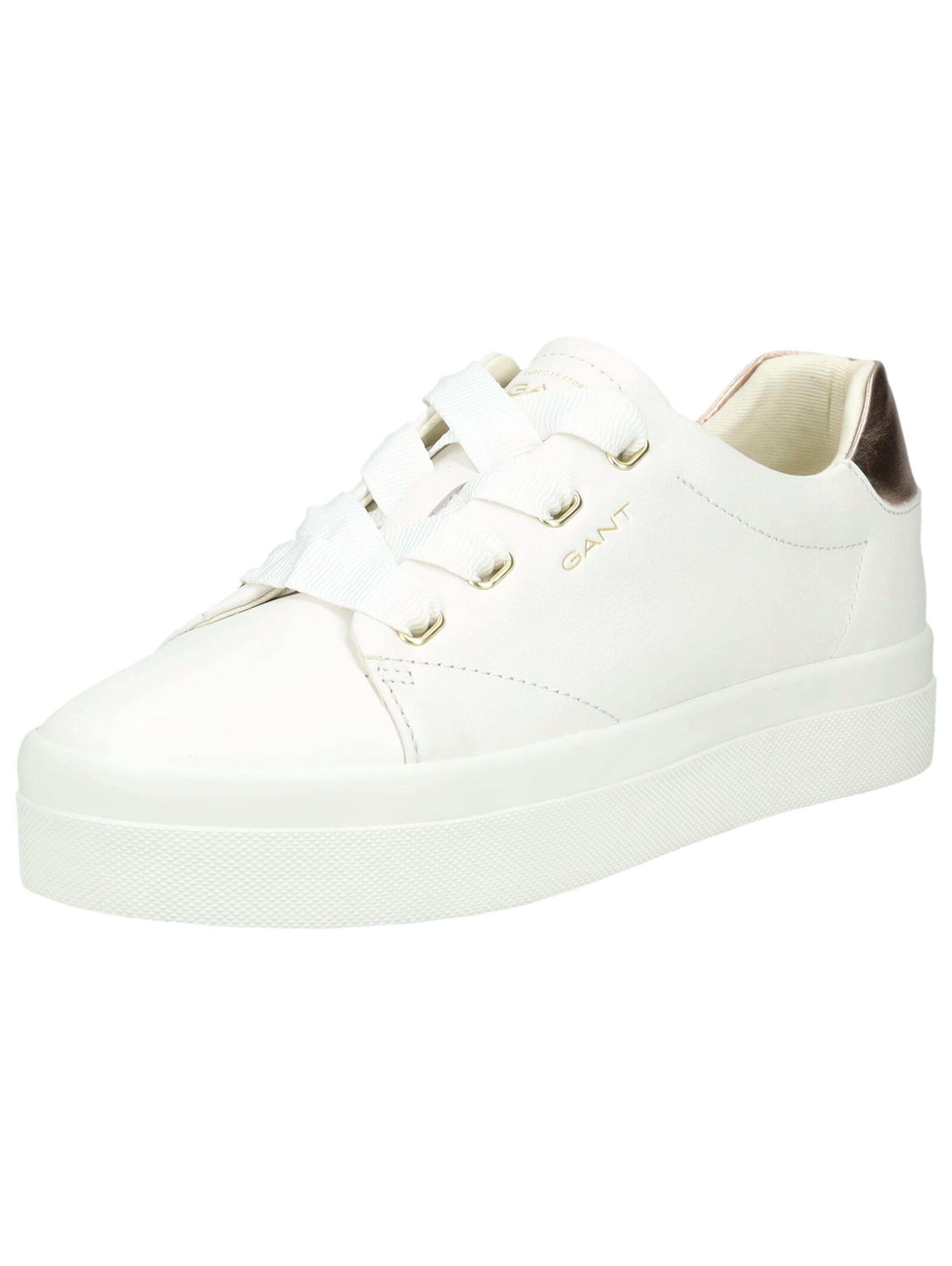 GANT Baskets basses en argent / blanc, Vue avec produit