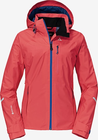 Veste outdoor 'Kreuzjoch' Schöffel en rouge : devant
