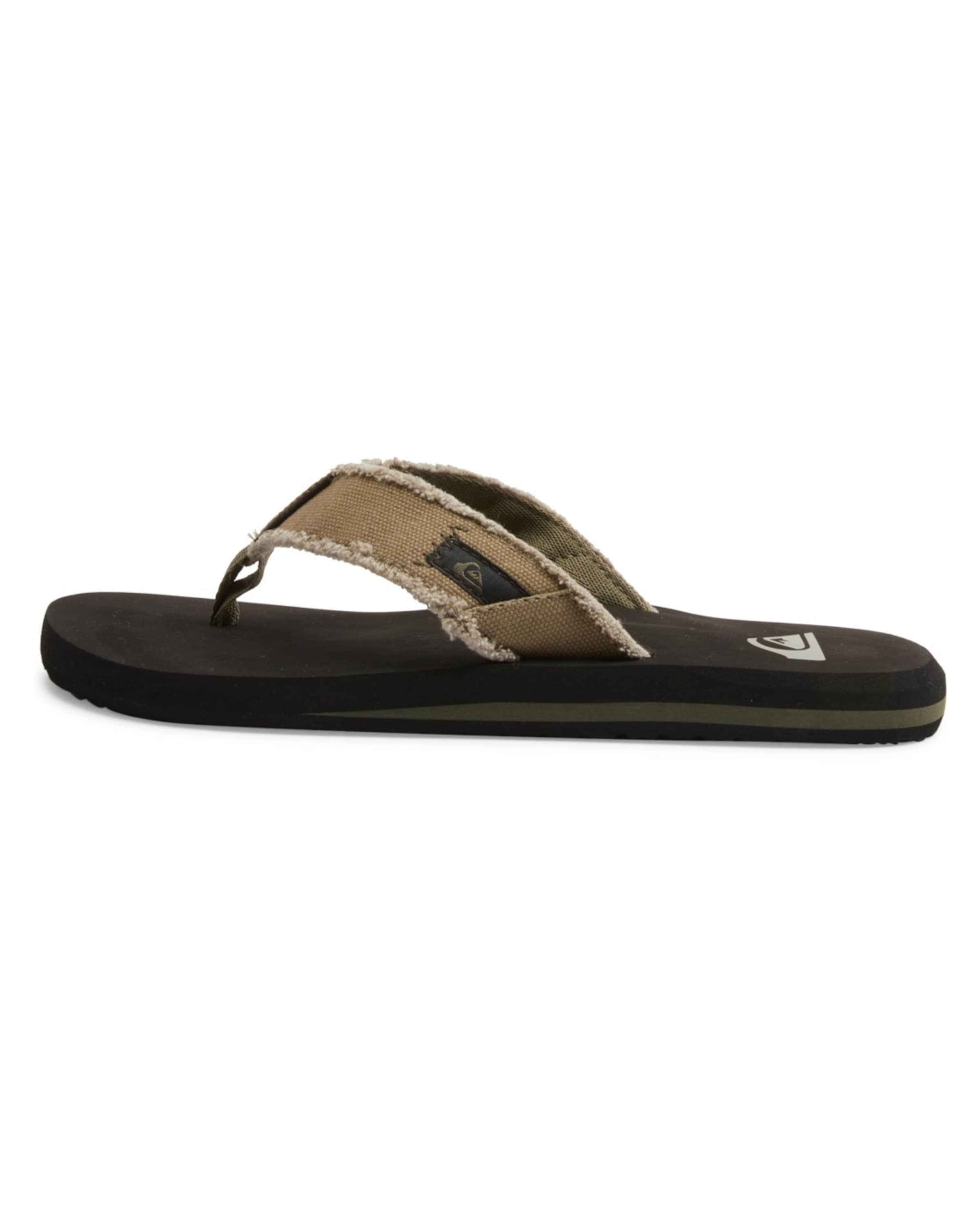 QUIKSILVER T-Bar Sandals 'Monkey Abyss' in Green