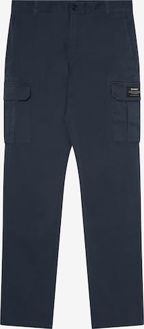 Regular Pantalon cargo 'Gork' ECOALF en bleu : devant