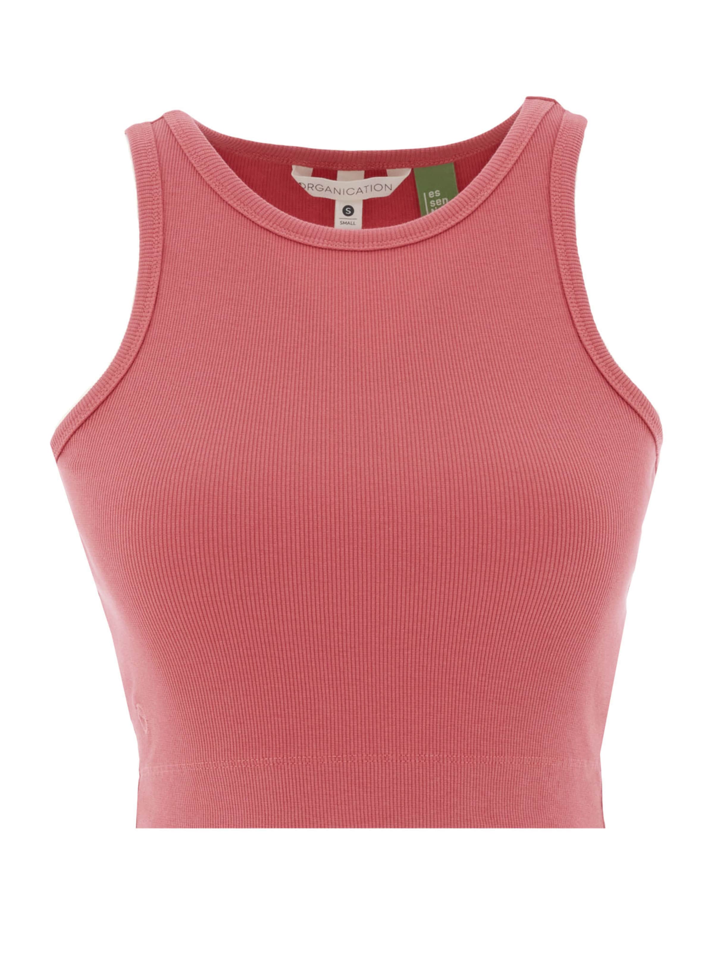 Organication Top in Pink: Vorderseite