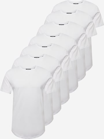 Only & Sons Shirt 'MATT' in Wit: voorkant