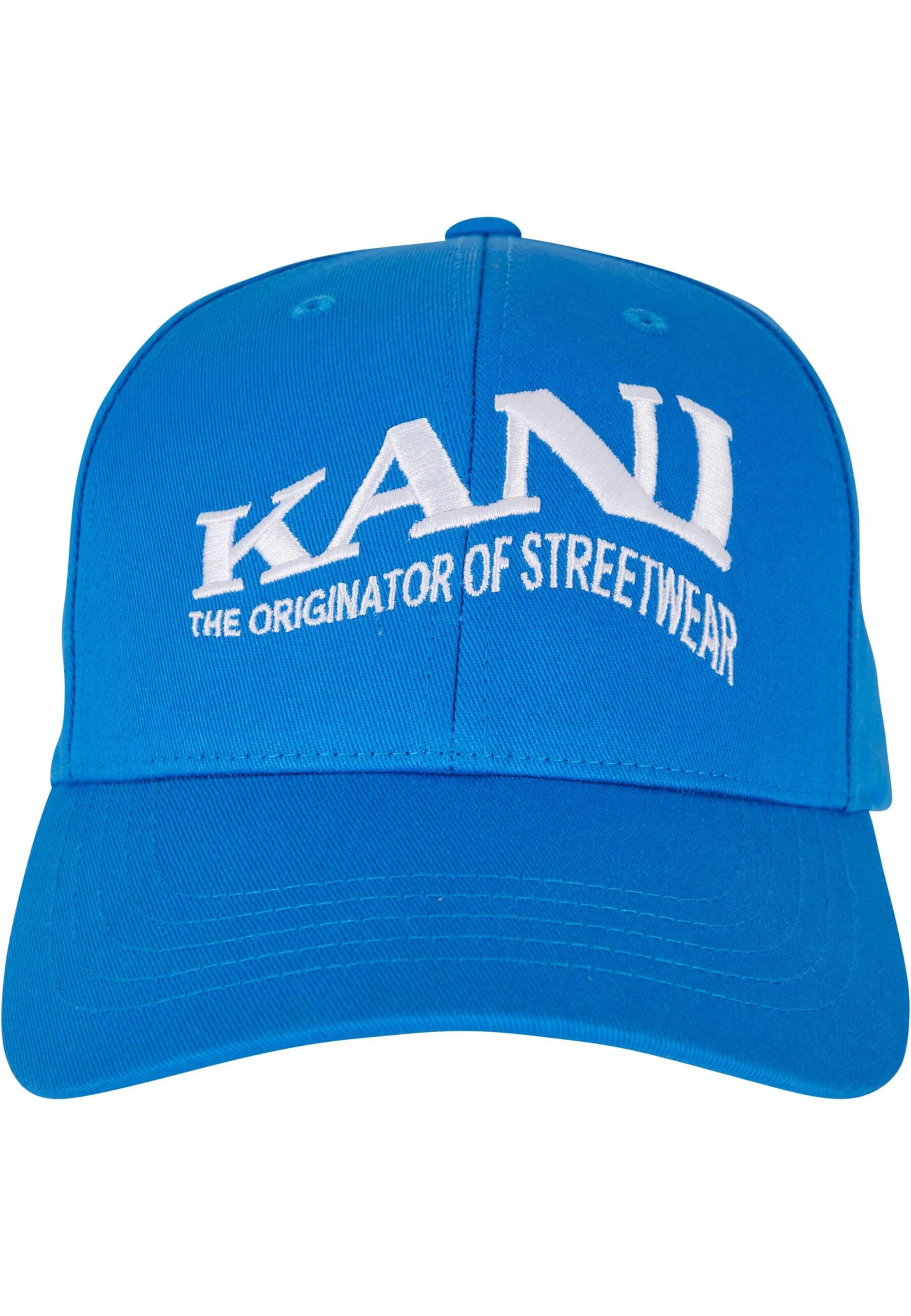 Karl Kani Pet in Blauw: voorkant