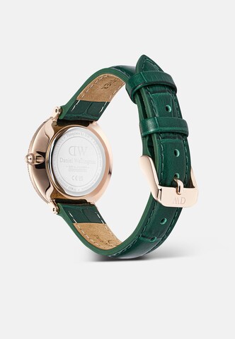 Orologio analogico ' CRYSTALLINE BEZEL READING ' di Daniel Wellington in verde