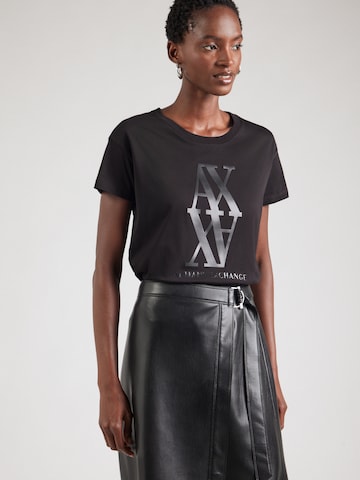 ARMANI EXCHANGE Shirt in Black: front