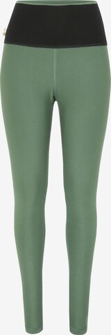 Detto Fatto Slimfit Leggings in Grün