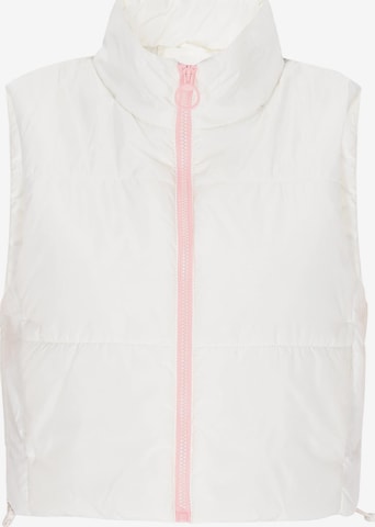 Gilet MIMO en blanc : devant