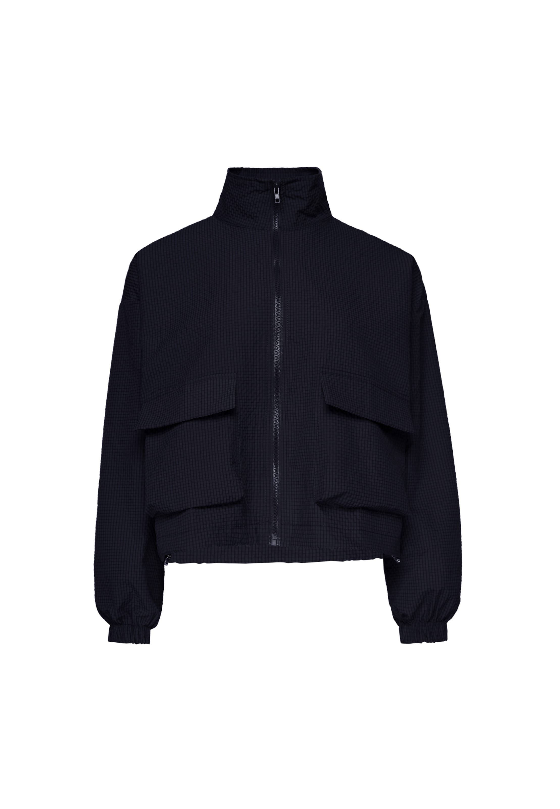 myMo ATHLSR Between-Season Jacket in Black: front
