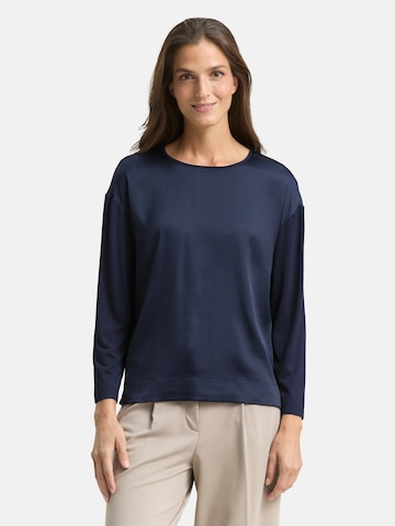 TOM TAILOR Shirt in Blauw: voorkant