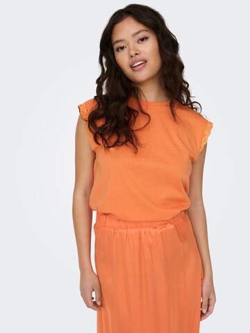 JDY Shirt 'ANNIE' in Orange