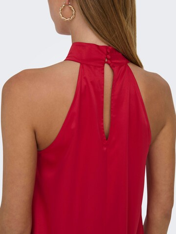 ONLY - Vestido 'VICTORIA' em vermelho