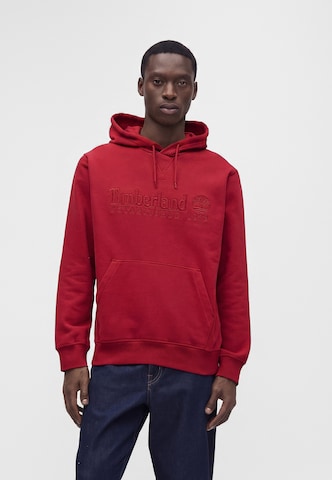 TIMBERLANDSweater majica - crvena boja: prednji dio
