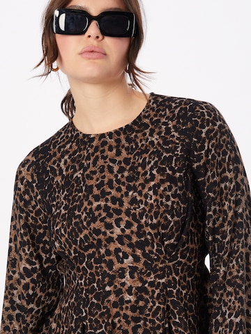 VERO MODA Kleid 'KITTIE' in Braun