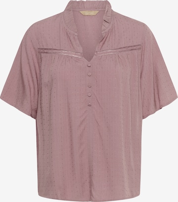 CULTURE Shirts 'CUcoda' i pink: forside