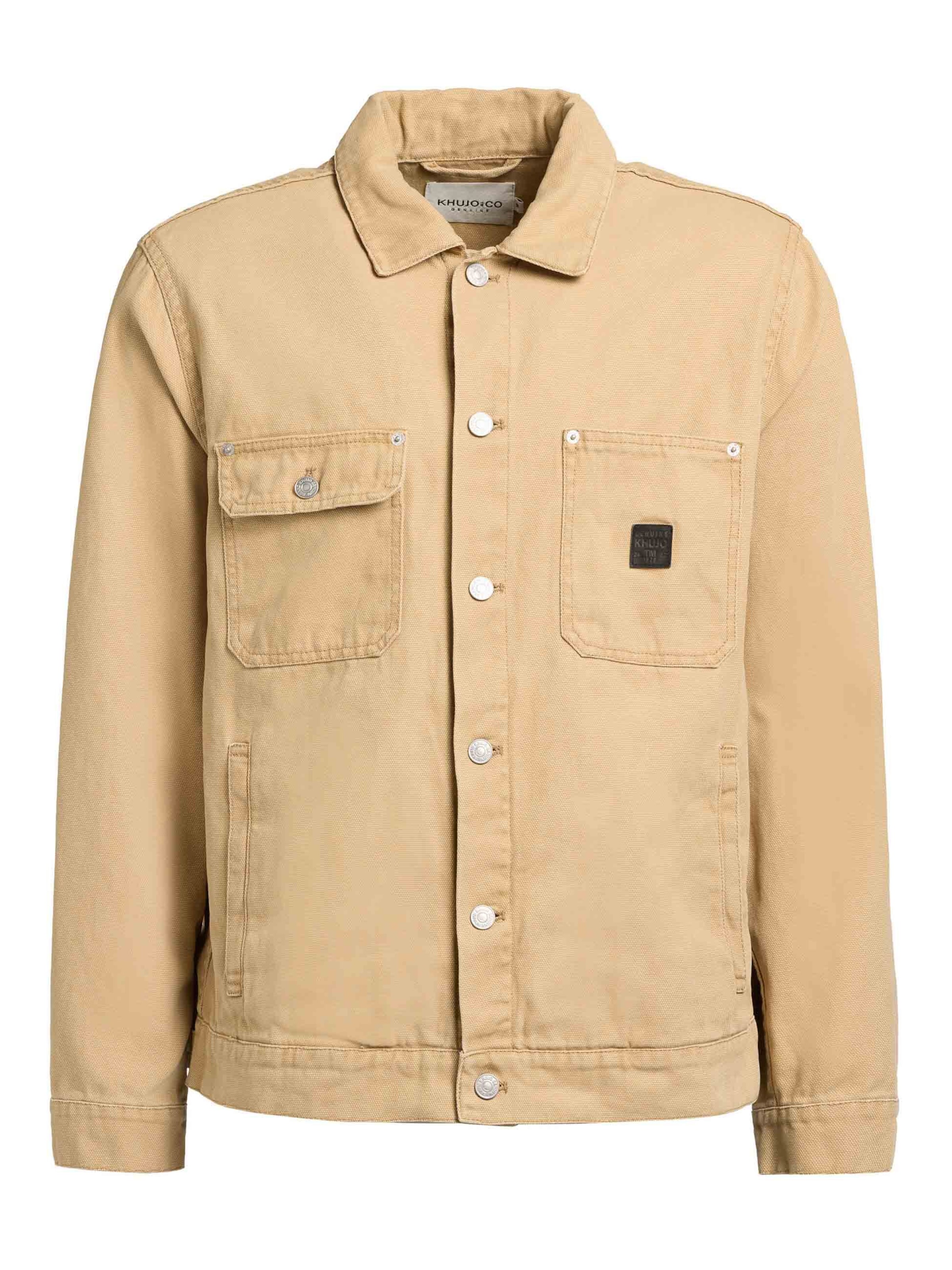 khujo Between-season jacket 'Ronny' in Beige: front